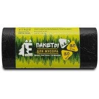Пакеты д/мусора 30л (30шт) Ромашка ЕЛР ПНД 50х60см 30/30/40 - 1 Пакеты д/мусора 30л (30шт) Ромашка ЕЛР ПНД 50х60см 30/30/40 - фото - 1